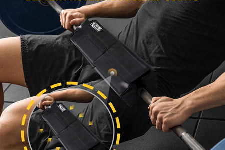 Square Hip Thrust Pad Barbell Squat Pad Protective Pad for Barbell Bench Press, Barbell Hip Thrusts, Weight Lifting, Squats, Lunges - Fit Standard and Olympic Bars