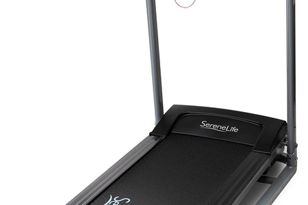 Folding Treadmill Exercise Running Machine - Electric Motorized Running Exercise Equipment