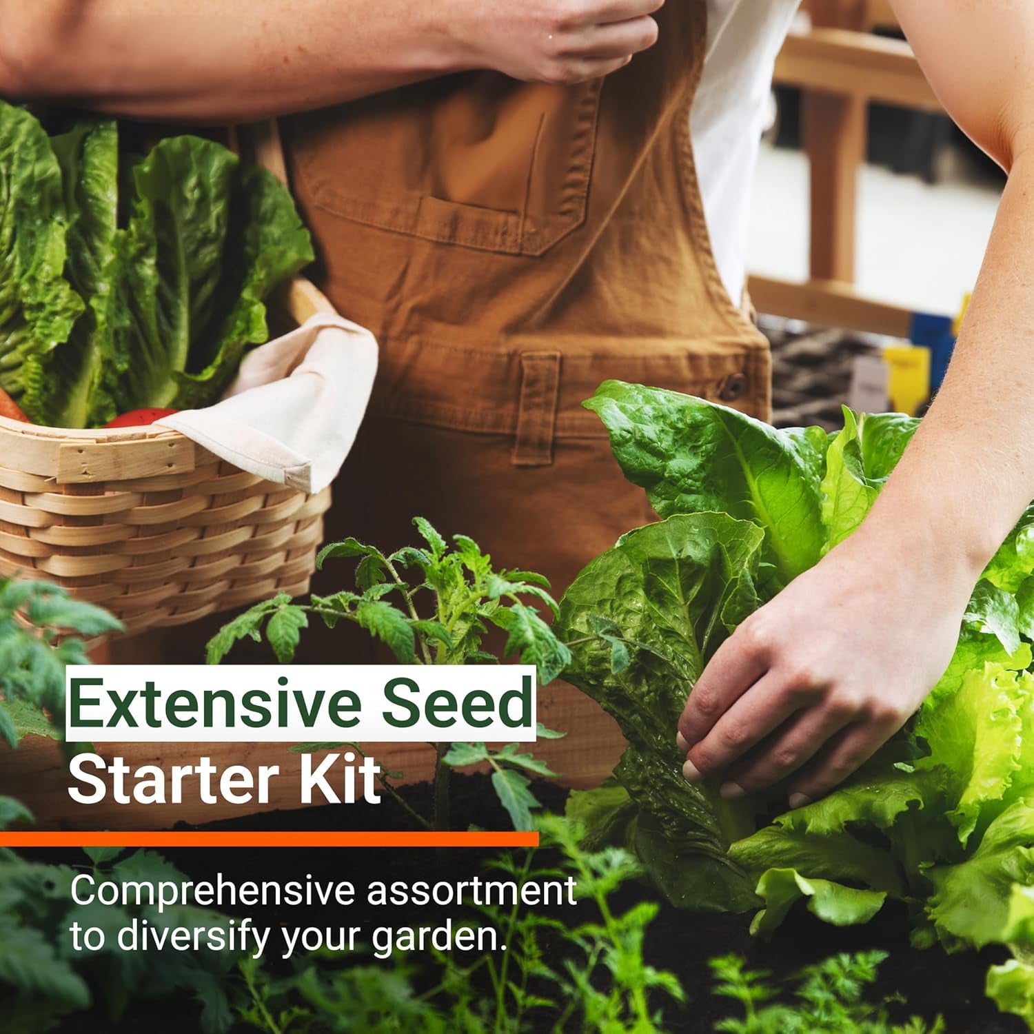 15,000 Non GMO Heirloom Vegetable Seeds for Planting Vegetables and Fruits (32 Variety Pack) - Gardening Seed Starter Kit, Survival Gear Food, Gardening Gifts, Prepper Supplies