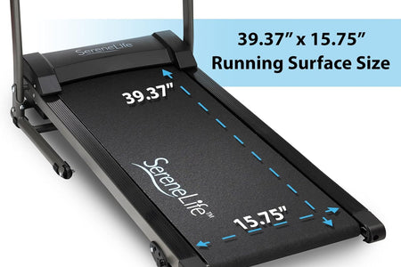 Folding Treadmill Exercise Running Machine - Electric Motorized Running Exercise Equipment