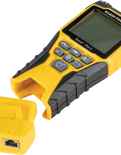 Load image into Gallery viewer, VDV501-851 Cable Tester Kit with Scout Pro 3 for Ethernet / Data, Coax / Video and Phone Cables, 5 Locator Remotes, Yellow
